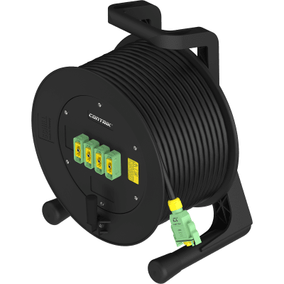 Picture of aardingskabel H07RNF 16mm2 cPot male>4xfemale 40m GT380 Contrik